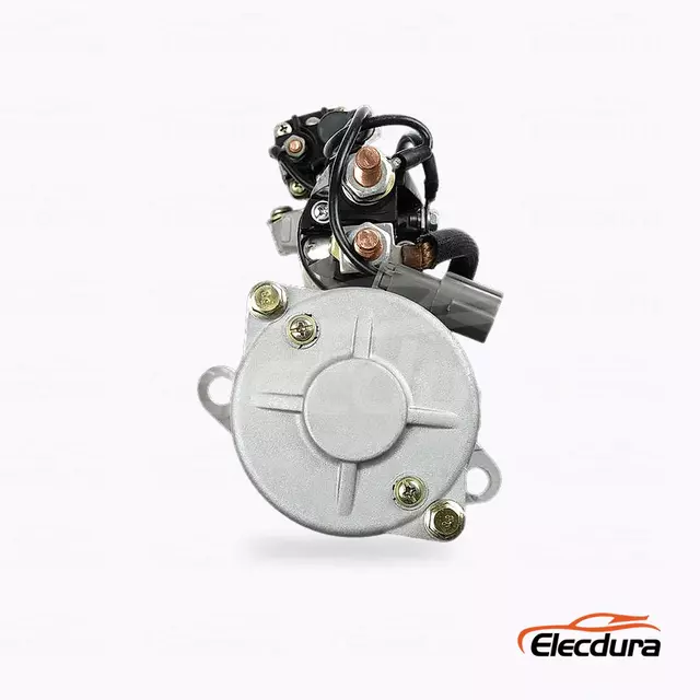 M008T55073 Fuso 4D34-2AT6 Starter Motor Wholesale, Rear Terminal View