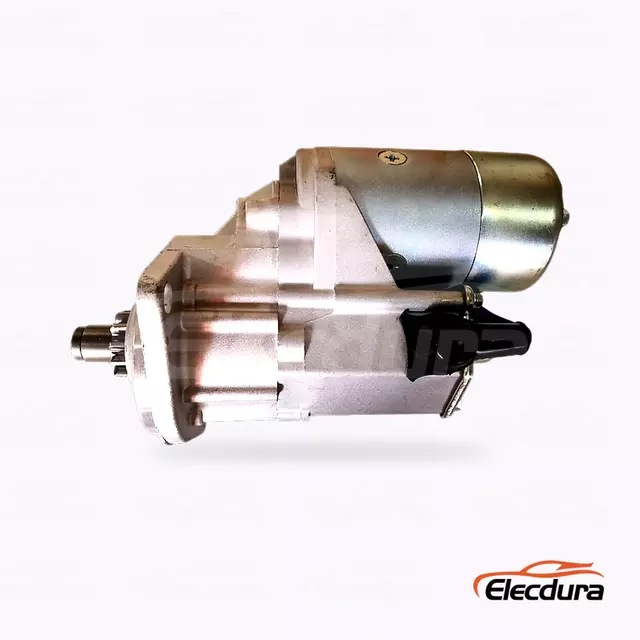 S25-112A Nissan FE6 Truck Starter Motor Wholesale 24V, Complete Side View