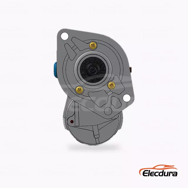 M2T78372 Kobelco Mitsubishi Starter Motor Wholesale, Drive-End Front View