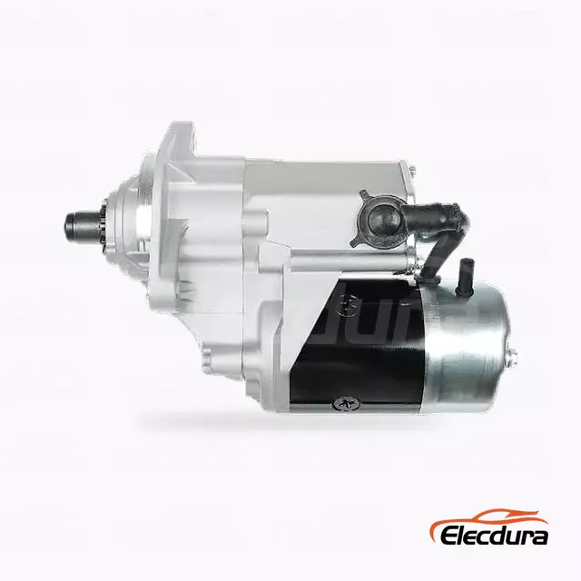 028000-6200 Moteur de d&eacute;marreur Isuzu 6BD1 en gros, vue lat&eacute;rale compl&egrave;te