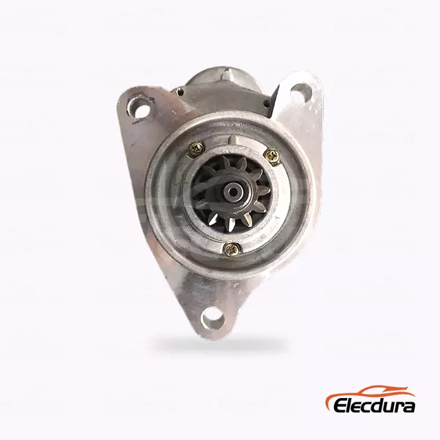 28100-1520 Hino EM100 11T Starter Motor Wholesale 24V, Drive-End Front View