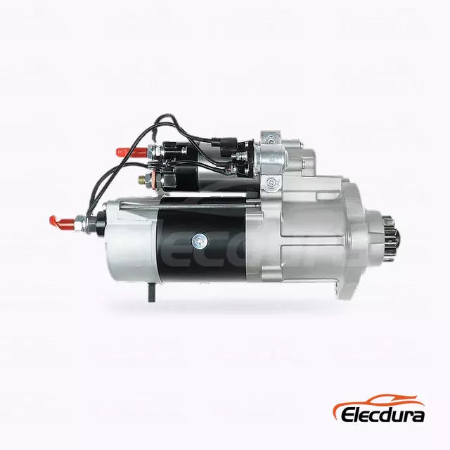 M009T70579 Cummins ISX Starter Motor Wholesale Supply, Complete Side View