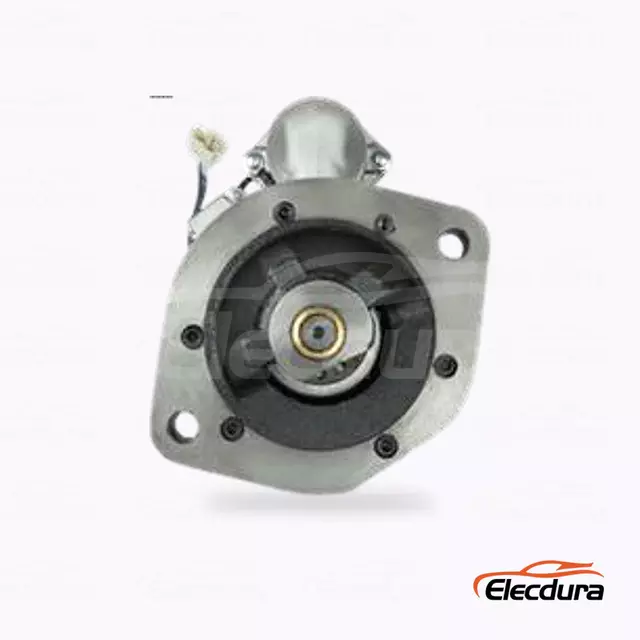 6008133320 Komatsu 4D95 6D95L Starter Motor Wholesale, Drive-End Front View
