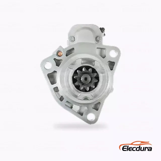 4992285 Cummins QSB 8.3 Motor de partida atacado, vista frontal da extremidade do drive