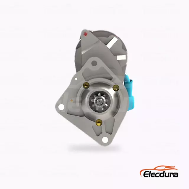 15481-63010 Motor de arranque Kubota serie M al por mayor, vista frontal del extremo de transmisi&oacute;n