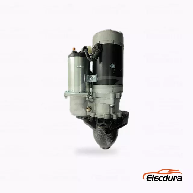 6008132711 Komatsu 6D155 11kW Starter Motor Distributor, Drive-End Front View