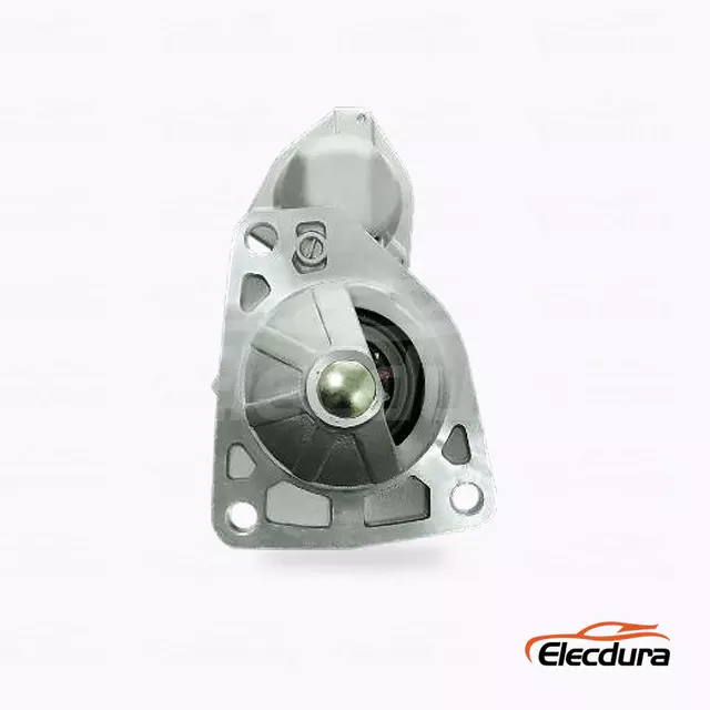 0-23000-7061 Vente en gros de moteur de d&eacute;marreur Isuzu 10PC1 24V, vue de face du c&ocirc;t&eacute; entra&icirc;nement