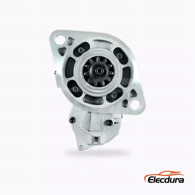 1811003070 Distributeur de moteur de d&eacute;marreur Isuzu 6HH1 Hitachi ZX330, vue de face du c&ocirc;t&eacute; entra&icirc;nement