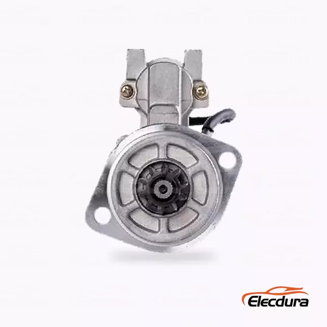 18239 Mitsubishi S6K Caterpillar 5.0kW starter drive-end 10T pinion view
