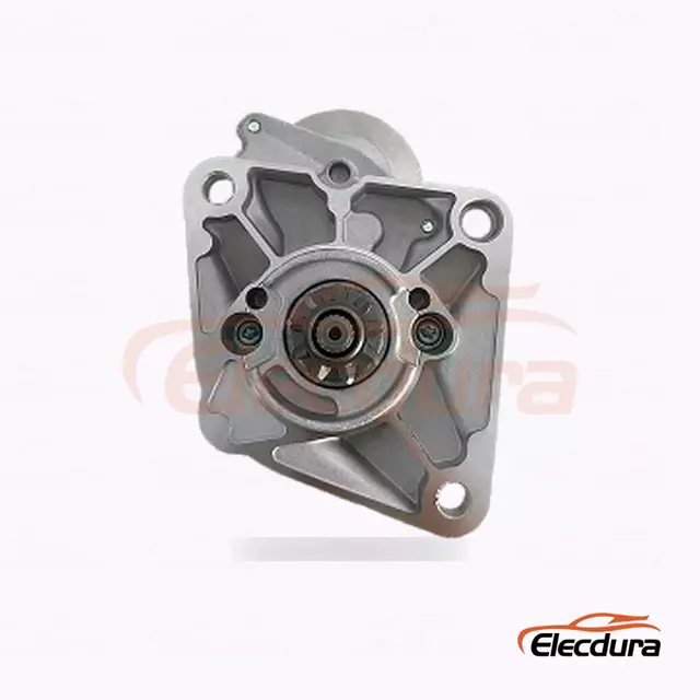 228000-7220 มอเตอร์สตาร์ท Land Rover Defender, 12V 2.0kW 9 ฟัน, มุมมองเทอร์มินัลด้านหลัง