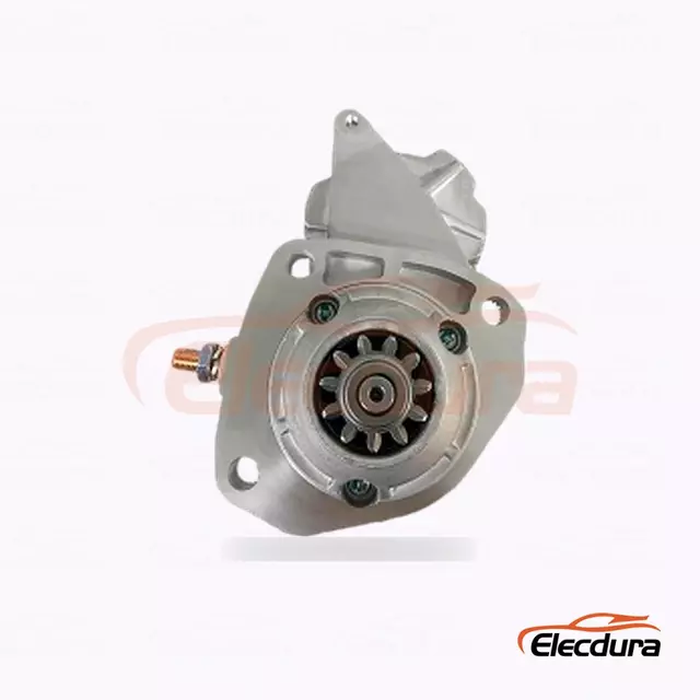 228000-6530 John Deere Tractor Starter Motor, 12V 4.0kW 11 Teeth, Complete Side View