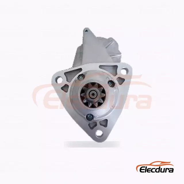 128000-5370 Komatsu PC200-6 Starter Motor Wholesale Supply, Complete Side View
