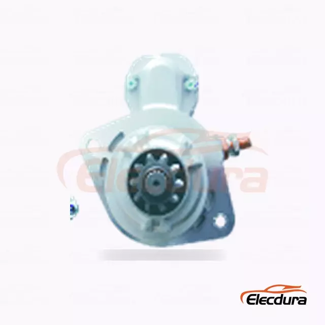 428000-5120 Rozrusznik Cummins QSB, 12 V, 3,0 kW, 11 zęb&oacute;w, widok z tyłu zacisku