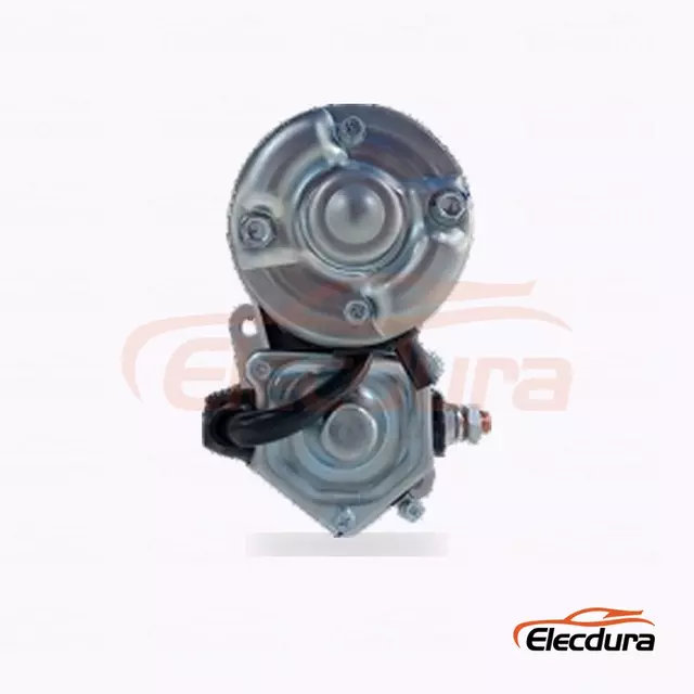 128000-1000 Motorino di avviamento per carrello elevatore Komatsu FD40, 24 V 4,5 kW 11 denti, vista terminale posteriore