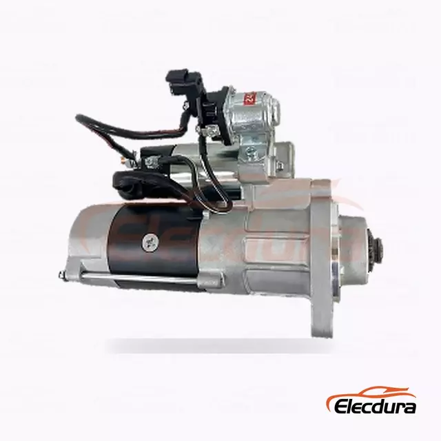 M008T63171 Volvo heavy Truck using the Starter Motor, 24V 5.0kW 10 Teeth, Rear Terminal View