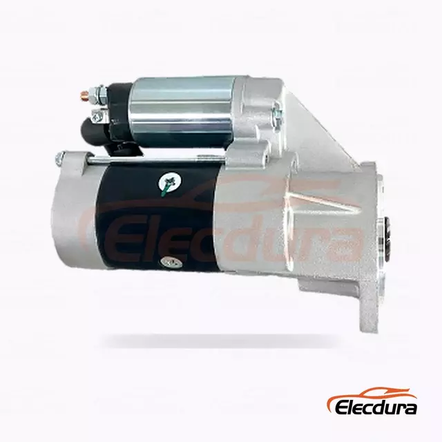 D&eacute;marreur de type Hitachi HC4DA1-2C, 12 V, 3,0 kW, 9 dents, vue du terminal arri&egrave;re