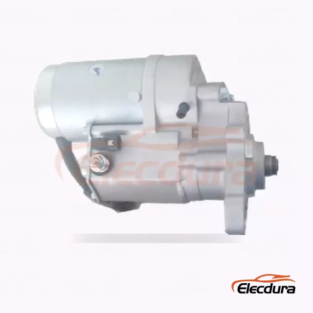 M2T61771 มอเตอร์สตาร์ท Mitsubishi Fuso Canter, 12V 2.0kW 9 ฟัน, มุมมองด้านข้างที่สมบูรณ์