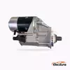 228000-1350 Caterpillar Backhoe Loader Starter Motor, 12V 2.7kW 10 Teeth, Drive-End Mounting View