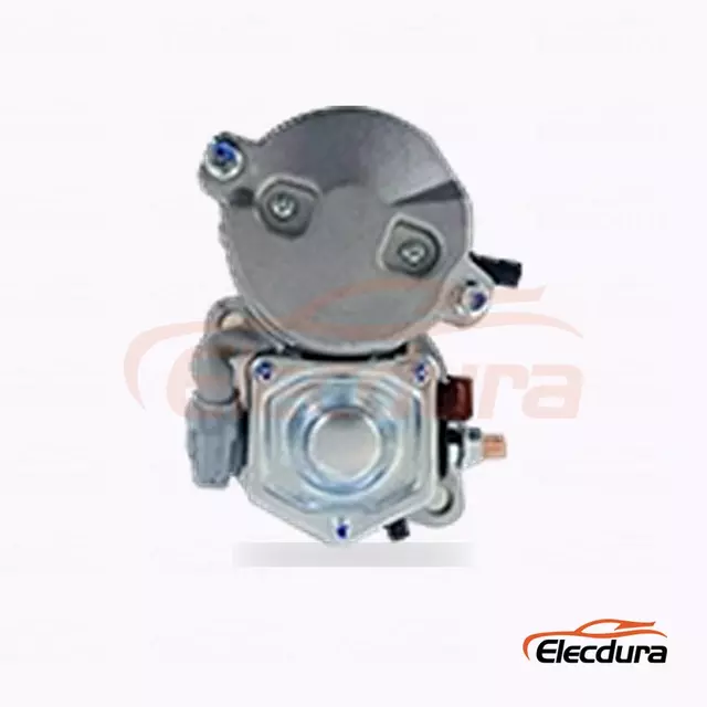 228000-1121 いすゞスターターモーター、12V 1.4kW 9 歯、完全側面図