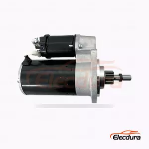 21083708010 Heavy-Duty Starter Motor, 12V 1.55kW 11 Teeth, Complete Side View