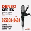 095000-0401 common rail diesel injector for HINO P11C engine