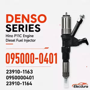 095000-0401 common rail diesel injector for HINO P11C engine