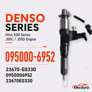 095000-6952 common rail diesel injector for Hino J05C J05D